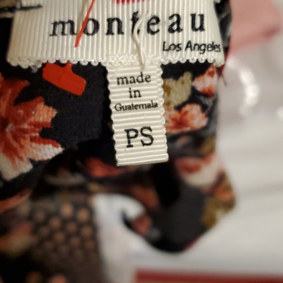 MONTEAU Floral Ruffled Spring Mini Dress - Picture 5 of 5
